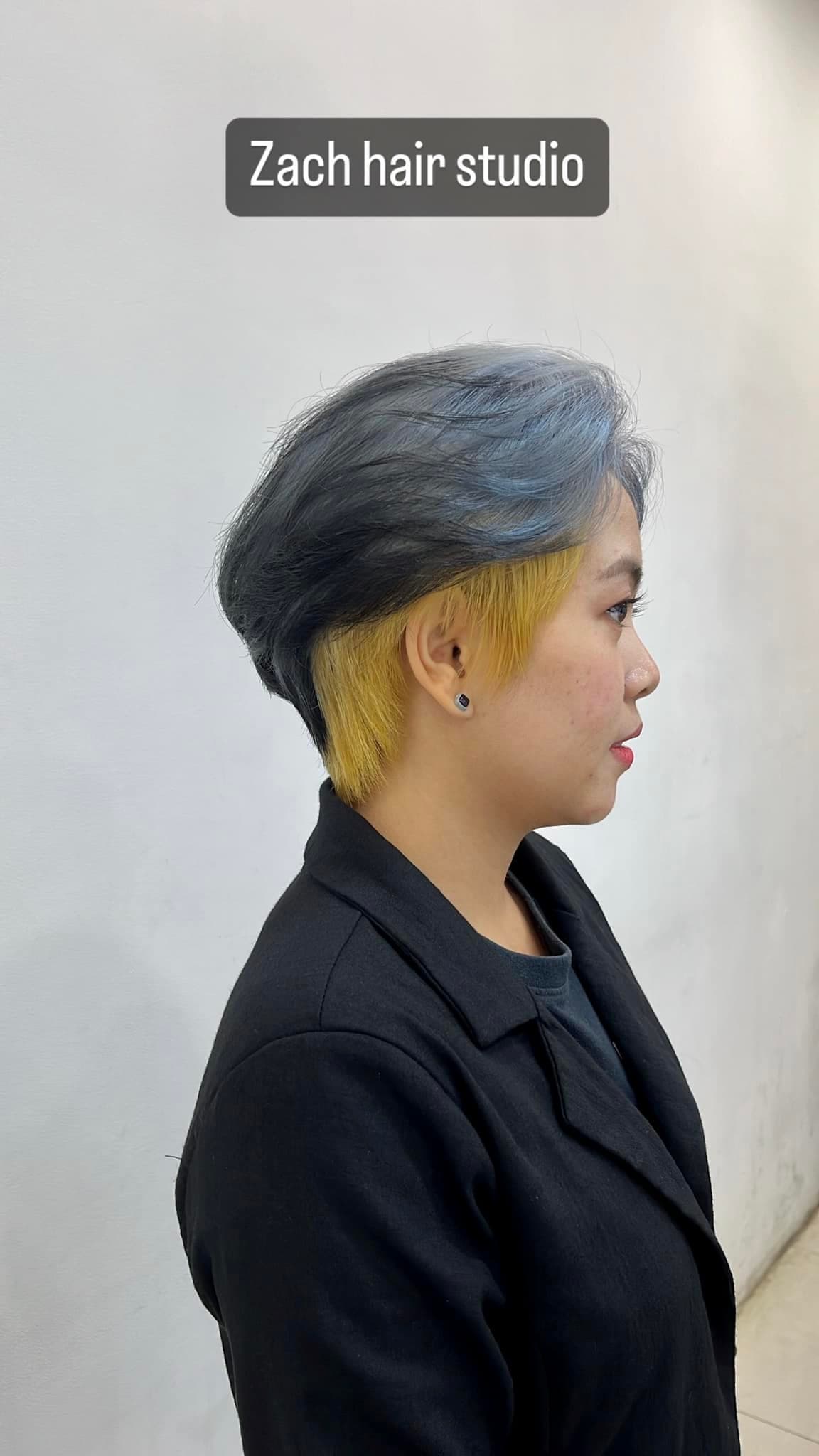 Blue & Yellow Two-Tone